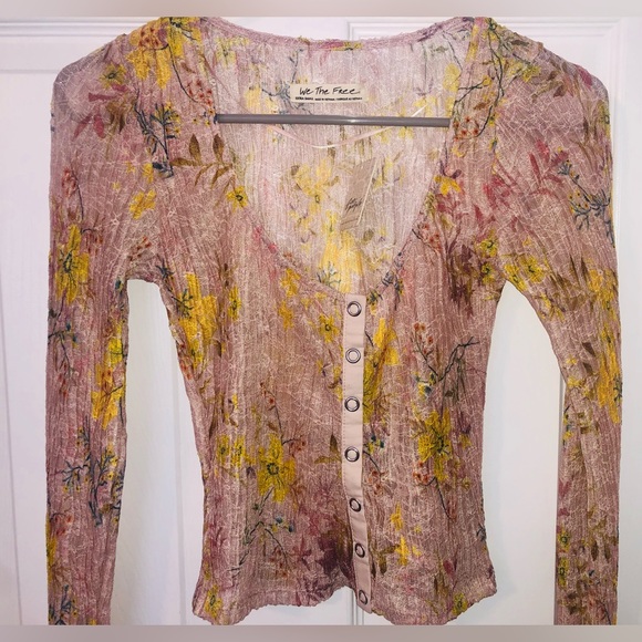 Free People long sleeve shirt - Picture 2 of 6